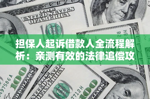 北京担保人起诉借款人全流程解析：亲测有效的法律追偿攻略