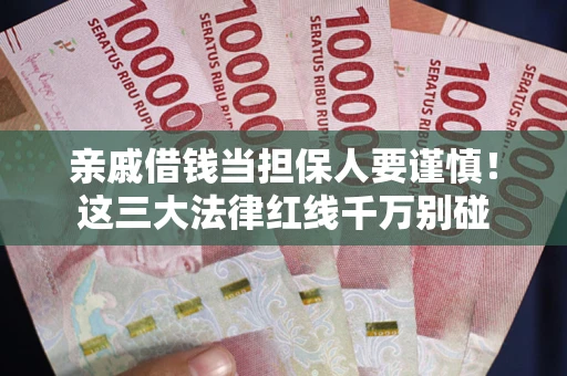 北京亲戚借钱当担保人要谨慎！这三大法律红线千万别碰
