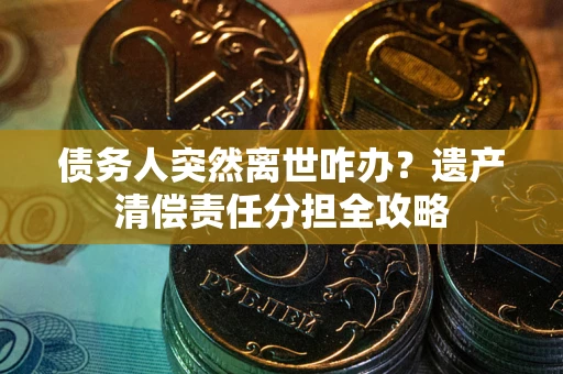 北京债务人突然离世咋办？遗产清偿责任分担全攻略