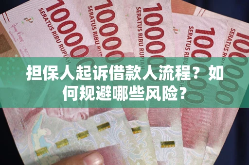 北京担保人起诉借款人流程？如何规避哪些风险？